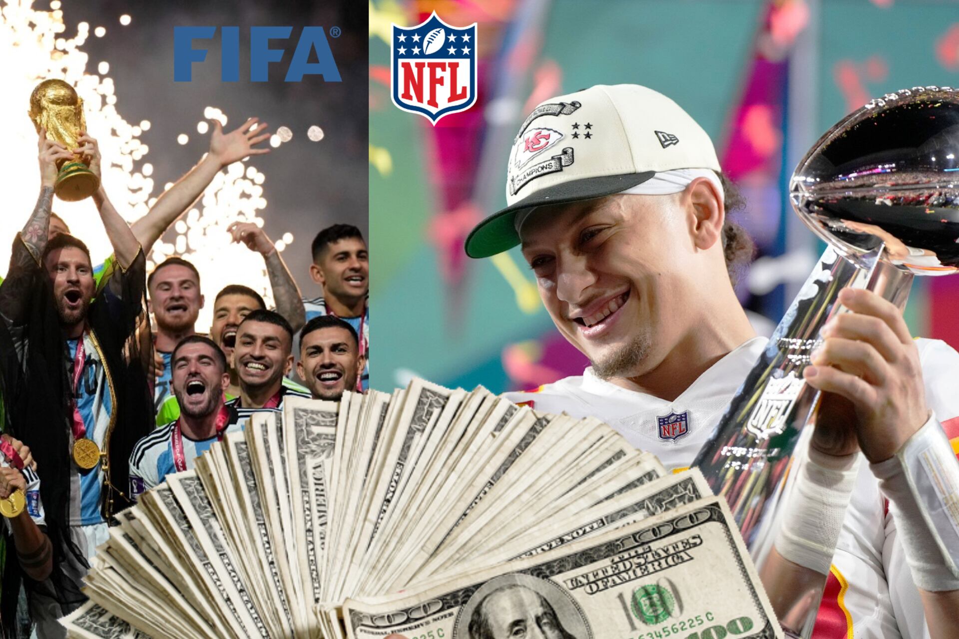 FIFA pays 42 million to the World Cup winner, what NFL gives to Superbowl winner