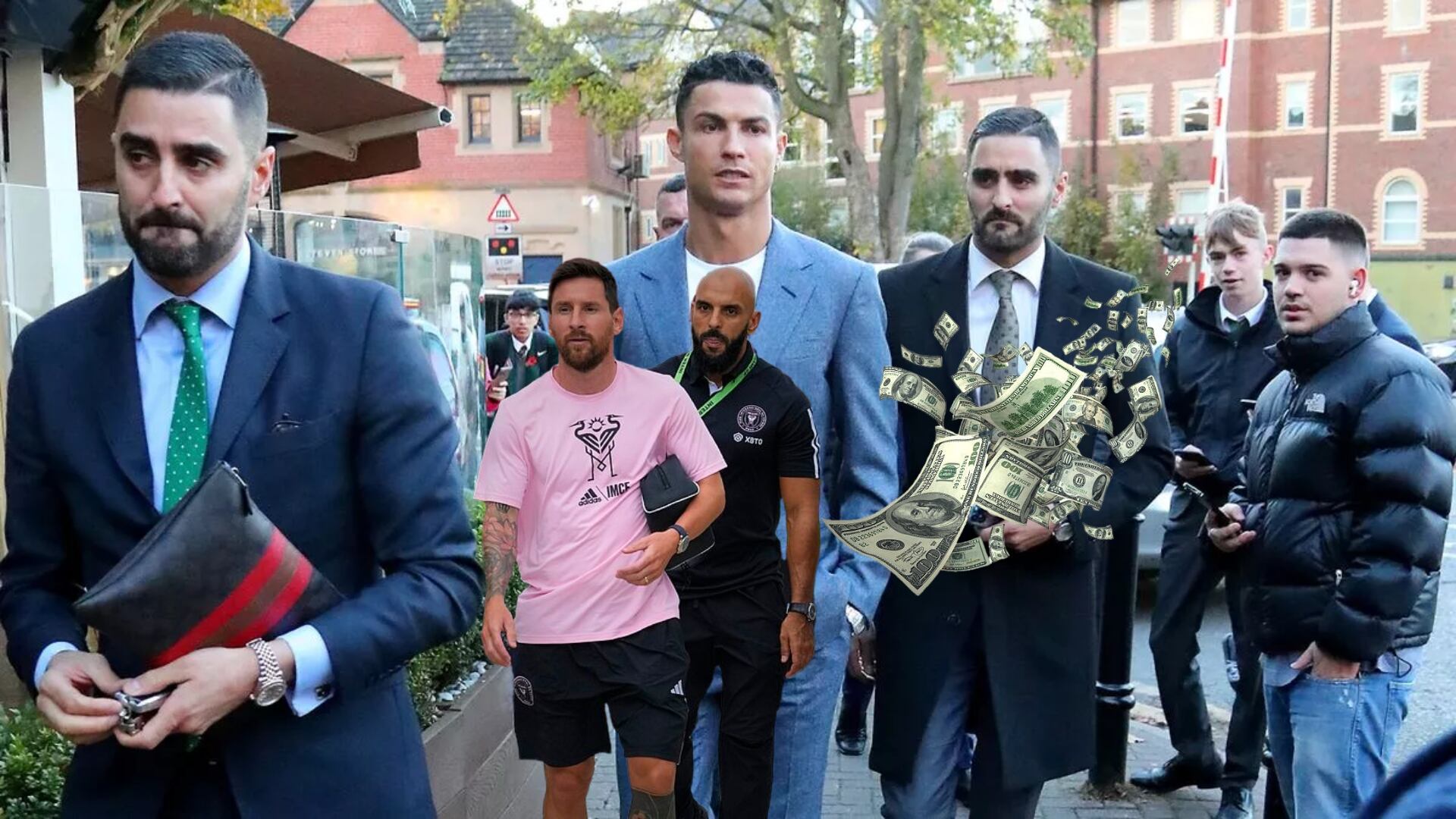 While CR7's bodyguards earn $250k, Messi's bodyguard fortune for taking care of Lionel