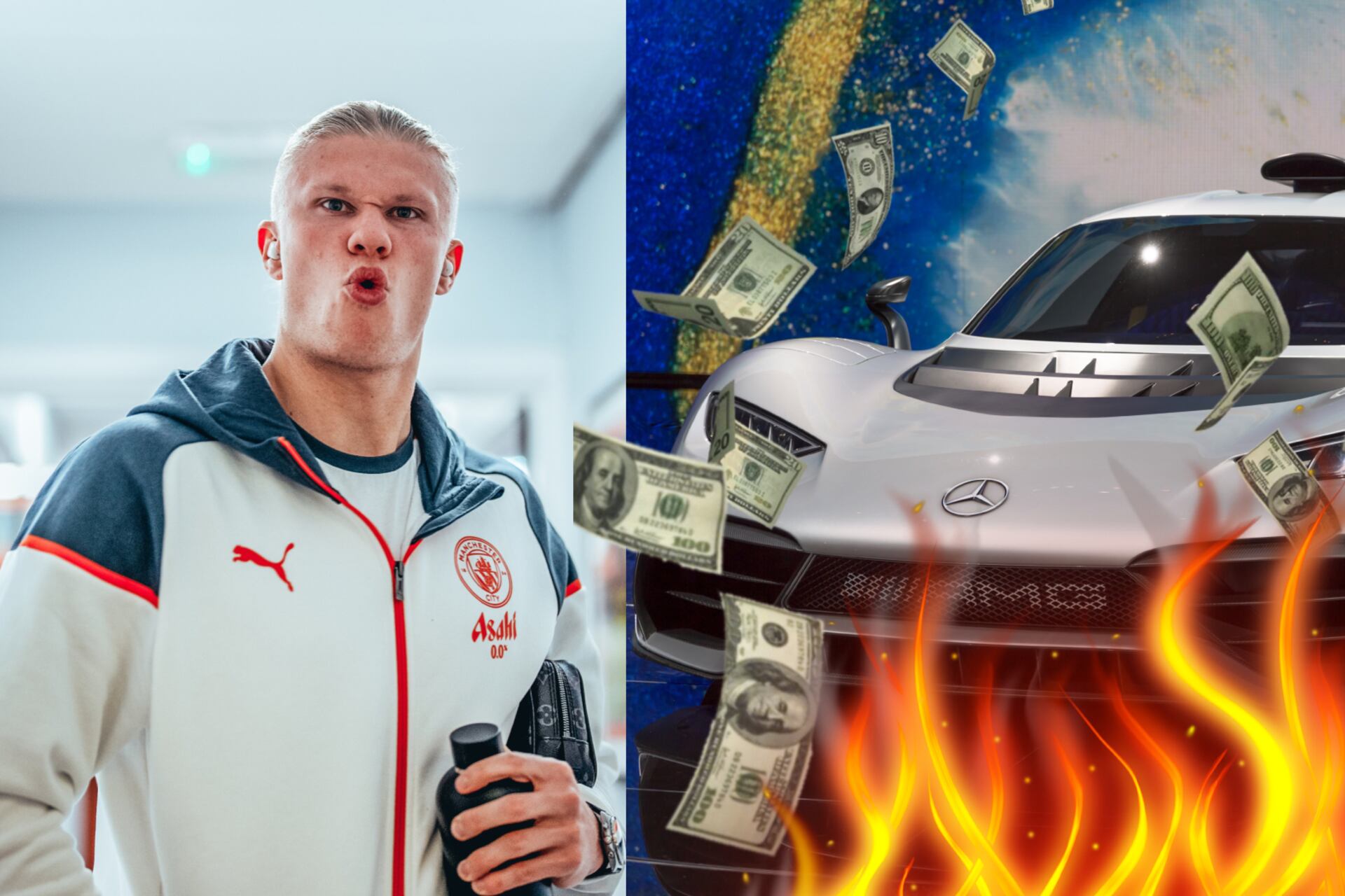 Haaland and his new millionaire purchase, what his new Mercedes AMG One costs
