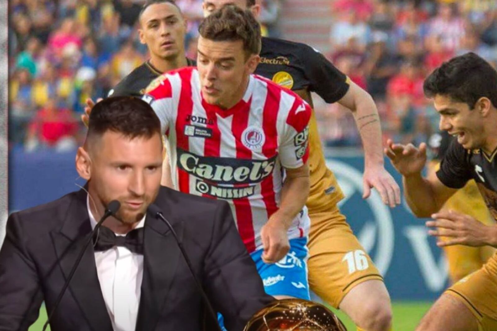Fracasó en la 2da división en México, ahora Messi le dedica su 8vo Balón de Oro