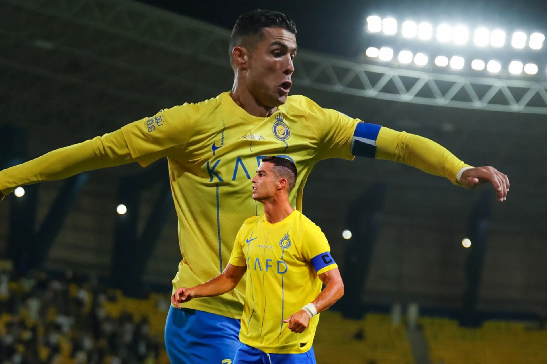 (VIDEO) It's not the SIUU, the new celebration of Cristiano Ronaldo at Al Nassr that went viral