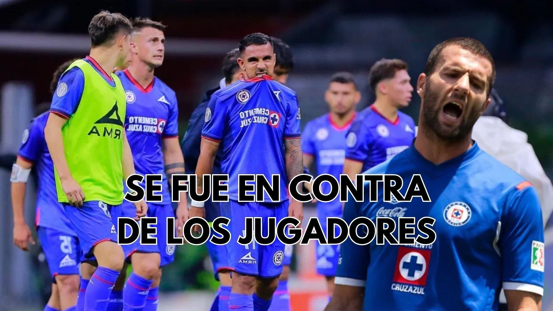 Tito Villa estalla contra los jugadores de Cruz Azul por una insólita razón